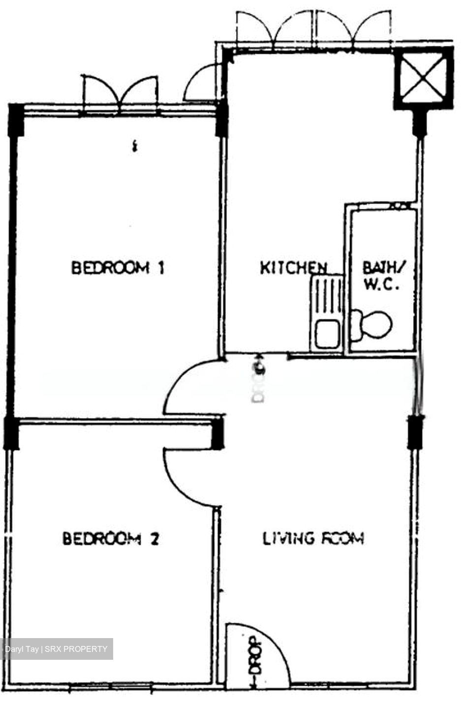 Blk 102 Crescent View (Queenstown), HDB 3 Rooms #573671001